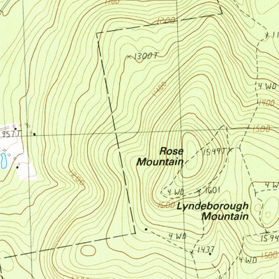 United States Geological Survey Greenfield, NH (1987, 24000-Scale) digital map