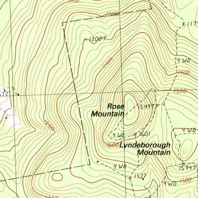 United States Geological Survey Greenfield, NH (1995, 24000-Scale) digital map