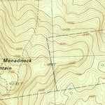 United States Geological Survey Greenfield, NH (1995, 24000-Scale) digital map