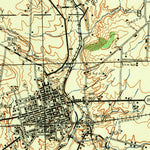 United States Geological Survey Greenfield, OH (1944, 62500-Scale) digital map