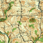 United States Geological Survey Greenfield, OH (1944, 62500-Scale) digital map
