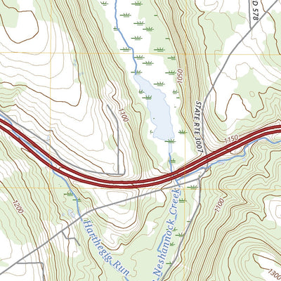 United States Geological Survey Greenfield, PA (2023, 24000-Scale) digital map
