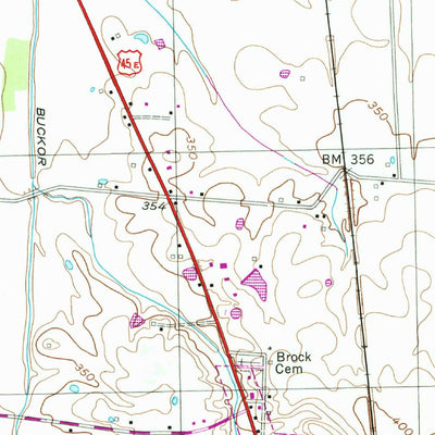 United States Geological Survey Greenfield, TN (1954, 24000-Scale) digital map