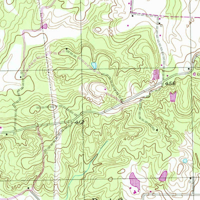 United States Geological Survey Greenfield, TN (1954, 24000-Scale) digital map