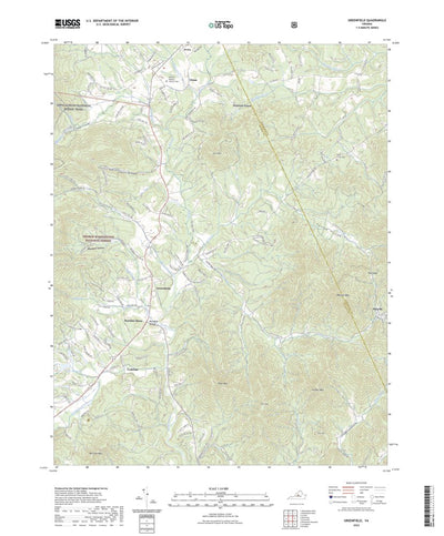 United States Geological Survey Greenfield, VA (2022, 24000-Scale) digital map