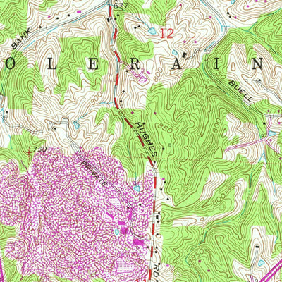 United States Geological Survey Greenhills, OH (1965, 24000-Scale) digital map