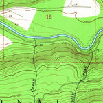 United States Geological Survey Greenhorn Buttes, WA (1965, 24000-Scale) digital map
