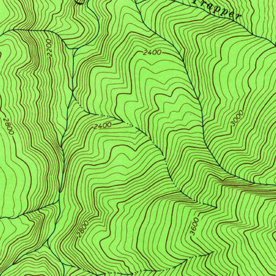United States Geological Survey Greenhorn Buttes, WA (1965, 24000-Scale) digital map