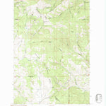United States Geological Survey Greenhorn Mountain, MT (1989, 24000-Scale) digital map