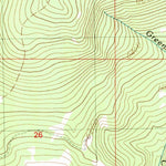 United States Geological Survey Greenhorn Mountain, MT (1989, 24000-Scale) digital map