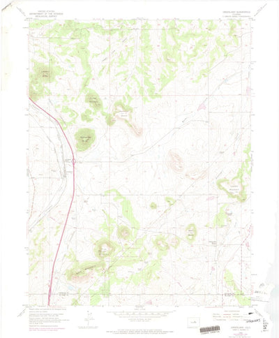 United States Geological Survey Greenland, CO (1954, 24000-Scale) digital map