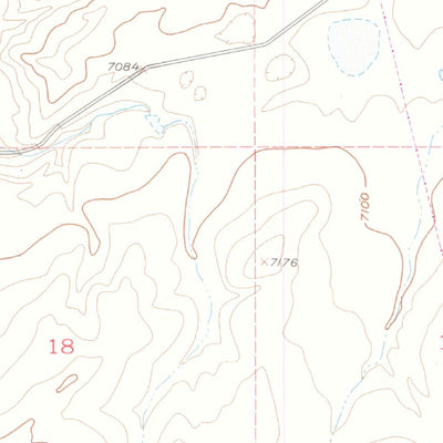 United States Geological Survey Greenland, CO (1954, 24000-Scale) digital map