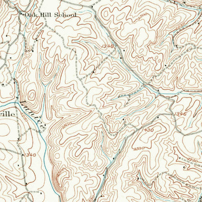 United States Geological Survey Greenland Gap, WV (1921, 62500-Scale) digital map