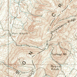United States Geological Survey Greenland Gap, WV (1921, 62500-Scale) digital map