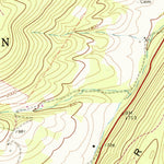 United States Geological Survey Greenland Gap, WV (1967, 24000-Scale) digital map