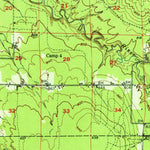 United States Geological Survey Greenland, MI (1951, 62500-Scale) digital map