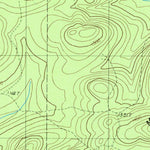 United States Geological Survey Greenlaw Pond, ME (1986, 24000-Scale) digital map