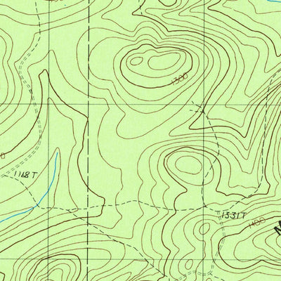 United States Geological Survey Greenlaw Pond, ME (1986, 24000-Scale) digital map