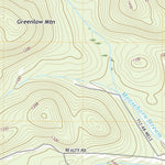 United States Geological Survey Greenlaw Pond, ME (2021, 24000-Scale) digital map