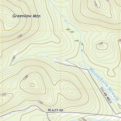 United States Geological Survey Greenlaw Pond, ME (2021, 24000-Scale) digital map