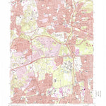 United States Geological Survey Greenlawn, NY (1967, 24000-Scale) digital map