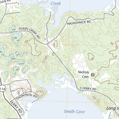 United States Geological Survey Greenport, NY (2023, 24000-Scale) digital map