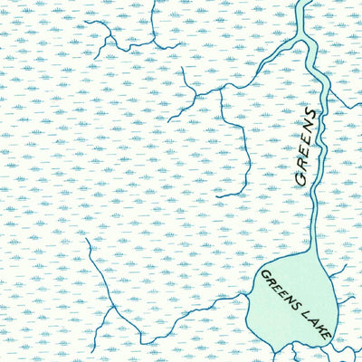 United States Geological Survey Greens Bayou, LA (1934, 24000-Scale) digital map