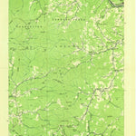 United States Geological Survey Greens Creek, NC (1936, 24000-Scale) digital map