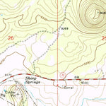 United States Geological Survey Greens Peak, AZ (1969, 24000-Scale) digital map