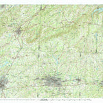 United States Geological Survey Greensboro, NC (1984, 100000-Scale) digital map
