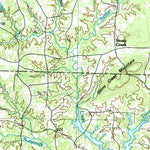 United States Geological Survey Greensboro, NC (1984, 100000-Scale) digital map