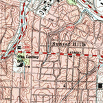 United States Geological Survey Greensboro, NC (1997, 24000-Scale) digital map