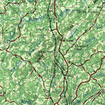 United States Geological Survey Greensboro, NC-VA (1954, 250000-Scale) digital map