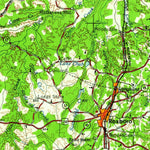 United States Geological Survey Greensboro, NC-VA (1962, 250000-Scale) digital map