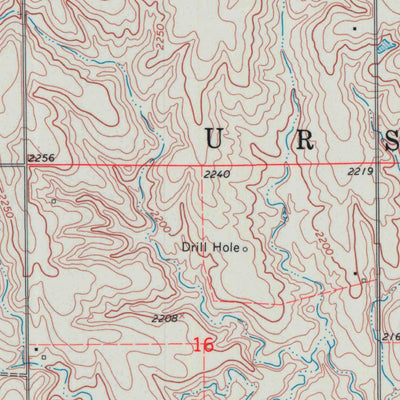 United States Geological Survey Greensburg, KS (1969, 24000-Scale) digital map