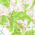 United States Geological Survey Greensburg, MO (1965, 24000-Scale) digital map