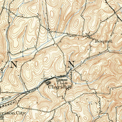 United States Geological Survey Greensburg, PA (1906, 62500-Scale) digital map