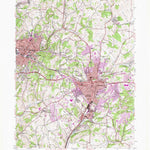 United States Geological Survey Greensburg, PA (1954, 24000-Scale) digital map