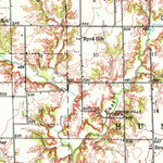 United States Geological Survey Greenup, IL (1940, 62500-Scale) digital map