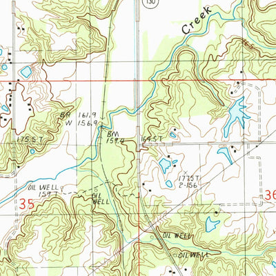 United States Geological Survey Greenup, IL (1985, 24000-Scale) digital map