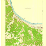 United States Geological Survey Greenup, KY-OH (1958, 24000-Scale) digital map
