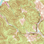 United States Geological Survey Greenup, KY-OH (1972, 24000-Scale) digital map
