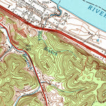 United States Geological Survey Greenup, KY-OH (2002, 24000-Scale) digital map