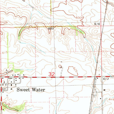 United States Geological Survey Greenview, IL (1980, 24000-Scale) digital map