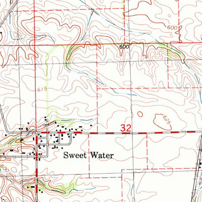 United States Geological Survey Greenview, IL (1998, 24000-Scale) digital map