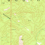 United States Geological Survey Greenville Bench, UT (1971, 24000-Scale) digital map