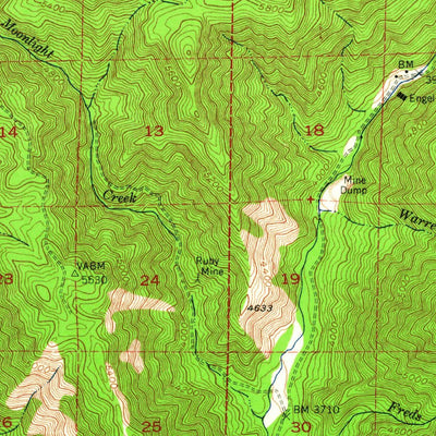 United States Geological Survey Greenville, CA (1950, 62500-Scale) digital map