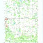 United States Geological Survey Greenville East, MI (1972, 24000-Scale) digital map