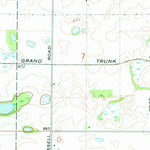 United States Geological Survey Greenville East, MI (1972, 24000-Scale) digital map