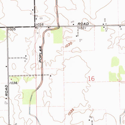 United States Geological Survey Greenville East, OH (1961, 24000-Scale) digital map